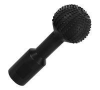 PACKOVE Meuleuse à Bille Tête de Meulage à Gravure en Acier au Carbone Noir Accessoire Rotatif de Meulage pour Bois et Surfaces en Bois Polissage et Sculpture Professionnels et Amateurs