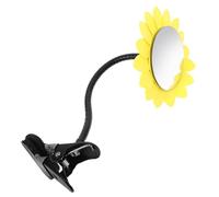 PACKOVE Miroir de Sécurité à Clipser Convexe Jaune pour Bureau Rétroviseur Angle Mort Flexible pour Ordinateur et Espace de Travail Surveillance Personnelle et Sécurité Améliorée