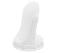 PACKOVE Pédale Antidérapante en Plastique Blanc Hauteur Réglable pour Salle de Bain, Repose-pieds Ergonomique pour Femmes Enceintes et Personnes Fragiles
