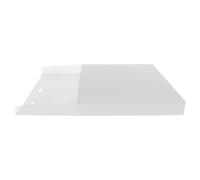 PACKOVE Porte-documents mural Organiseur mural pour dossiers A4 2Pcs PP léger gain de place pour bureau stockage de fichiers et revues