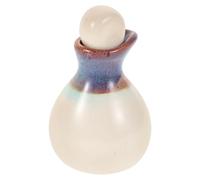 PACKOVE Pot en Céramique pour Aromathérapie Spa avec Design Élégant, Récipient Polyvalent et Sauna, pour Stockage de Fragrance