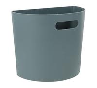 PACKOVE Poubelle Suspendue Murale Demi-cercle Verte, Petite Cuisine | Plastique Résistant aux Chocs, Surface Lisse Polie, Gain de Place, sans Se Pencher