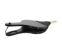PACKOVE Soufflet de Cheminée Manuel en Bois et Métal Noir, Résistant à Haute Température, pour Poêle à Bois et Foyer, pour Barbecue et Feu D'extérieur