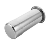 PACKOVE Support de Rangement Vertical en Acier Inoxydable pour Sèche-cheveux avec Couvercle, Espace Dédié pour Outils Capillaires, pour Salons Professionnels