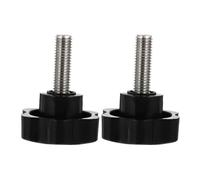 PACKOVE Vis De Serrage M6 Avec Design À Visser 2pcs Poignée Moletée Pour Boulon Et Bouton De Poignée Sur Accessoires Rail En T