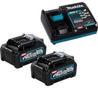 Packs Énergie 40Vmax XGT® Lithium-Ion - MAKITA -avec 2 batteries 40V 4.0Ah MakPac - 191J97-1