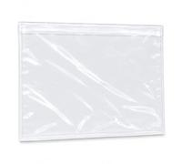 PACKY - Pochette Porte Document Transparente Adhésive Colis - Tailles Disponibles A6 A5 A4 DL - Enveloppe Plastique D'Expédition Pour Bordereau - Bon De Livraison - A4 Lot de 500