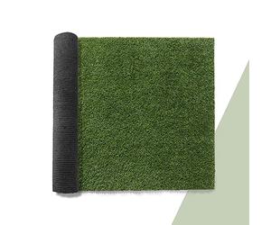Paco Home Gazon Synthétique Jardin Balcon Terrasse Tapis Gazon Intérieur Extérieur Lavable Naturel Doux Effet Nature, Modèle:14mm, Dimension:200x200cm
