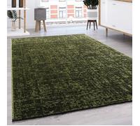 Paco Home Tapis De Salon Tissage Plat Moderne Uni Pastel Vert 60x100 cm
