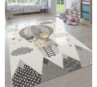 Paco Home Tapis Enfant Moderne Pastel Chambre Animaux 3D, Dimension:80x150 cm