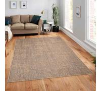 Paco Home Tapis Exterieur Terrasse Salon Cuisine Lavable En Machine Uni Moucheté Boho Beige Marron Beige 80x150 cm