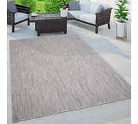 Paco Home Tapis Exterieur Terrasse Salon Cuisine Moderne Motif Boho Uni Moucheté, Dimension:80x150 cm, Couleur:Bleu