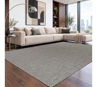 Paco Home Tapis Intérieur Et Extérieur Balcon Terrasse Tapis Cuisine Monochrome Moucheté, Dimension:200x280 cm, Couleur:Gris