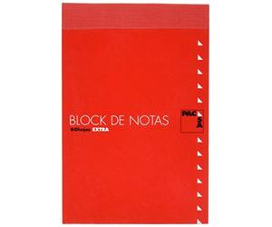 pacsa 18904 Bloc-notes 80 feuilles quadrillées avec couvercle 1/8