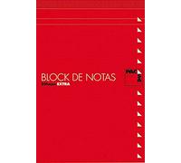 Pacsa 18907 Bloc-notes avec couvercle Taille 1/16 80 feuilles Uni