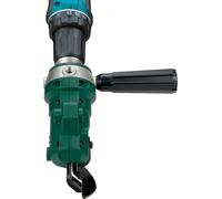 PacTool SS701 : Ciseaux de coupe droite – Ciseaux à métaux – Coupe-tôles – Accessoire de perçage – Coupe jusqu'à 18 jauges d'acier galvanisé, d'aluminium et de cuivre – Outils pour le travail des méta