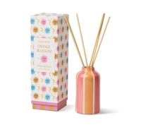 Paddywax A Après Range Diffuseur en céramique à bâtons Motif fleurs oranger