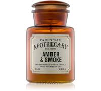 Paddywax Apothecary Amber & Smoke bougie parfumée 226 g