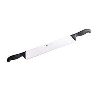 Paderno 18201-36 Couteau à Fromage, Deux poignées, en Acier, 36 cm