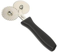 Paderno 18325 - 03 Roulette Coupe pâte, Lame Double, en Acier Inoxydable