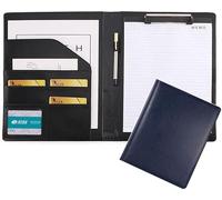 padfolio, Porte-bloc avec couvercle for bloc-notes format A4(Blue)