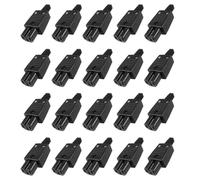 Padivine Lot de 20 prises d'alimentation femelle IEC320 C15 - Noir - AC 250 V 10 A