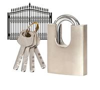 Padlock - Outdoor Lock Heavy Duty Long Shackle Cut Resistant