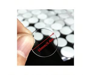 Pads adhésifs transparents ronds réutilisables double face pour affiches, crochets, décalcomanies murales et ballons 100 pièces,200 pièces,300 pièces,500 pièces,1000,Diamètre rond 20 mm * épaisseur 1 