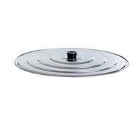 Paella World Couvercle léger en aluminium avec dispositif d'évacuation de la vapeur, Ø 36 cm