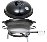 Paella World Trekking Line Set 1 avec brûleur, poêle à paella et poêle à griller Ø 30 cm