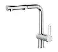 Paffoni Ringo - Mitigeur d'évier avec douchette extractible, chrome RIN285CR