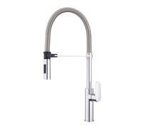 Paffoni Candy - Mitigeur d'évier avec douchette extractible, chrome CA179CR