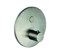 Paffoni Compact Box - Mitigeur de douche thermostatique encastré, inox CPT013ST