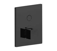 Paffoni Compact Box - Mitigeur de douche thermostatique encastré, noir mat CPT513NO