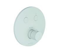 Paffoni Compact Box - Mitigeur thermostatique encastré, pour 2 sorties, blanc mat CPT018BO