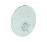 Paffoni Compact Box - Mitigeur thermostatique encastré, pour 3 appareils, blanc mat CPT019BO