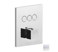 Paffoni Compact Box - Mitigeur thermostatique encastré, pour 3 appareils, blanc mat CPT519BO