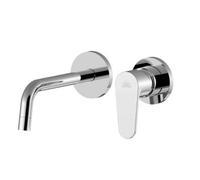 Paffoni Green - Mitigeur de lavabo encastré avec corps, installation de 2 trous, chrome GR105CR70