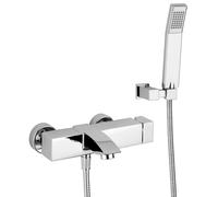 Paffoni Level - Mitigeur de baignoire avec accessoires, chrome LEC023CR