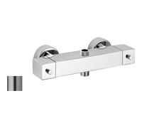 Paffoni Level - Mitigeur de douche thermostatiques, 2 sorties, inox LEQ269ST