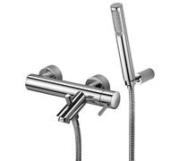 Paffoni Light - Mitigeur de baignoire avec accessoires, chrome LIG023CR