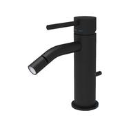 Paffoni Light - Mitigeur de bidet avec garniture de vidage, noir mat LIG135NO