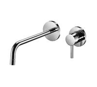 Paffoni Light - Mitigeur de lavabo encastré avec corps, installation de 2 trous, chrome LIG104CR70