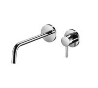 Paffoni Light - Mitigeur de lavabo encastré avec corps, installation de 2 trous, chrome LIG106CR70