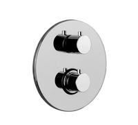 Paffoni Light - Mitigeur thermostatique encastré, 2 sorties, chrome LIQ018CR