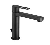 Paffoni Ringo - Mitigeur de lavabo avec vidage 1 1/4, noir mat RIN075NO
