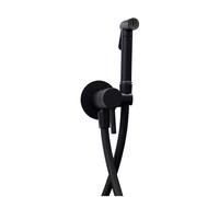 Paffoni Ringo West - Ensemble mitigeur encastré avec douchette de bidet, noir mat ZDUP110NO