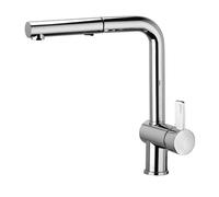 Paffoni Rock - Mitigeur d’évier avec douchette extractible, chrome RO285CR