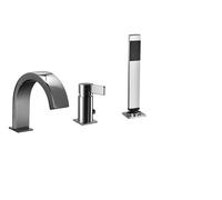 Paffoni Rock - Mitigeur de baignoire, installation 3 trous, chrome RO040CR