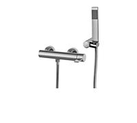 Paffoni Rock - Mitigeur de douche avec accessoires, chrome RO168DCR